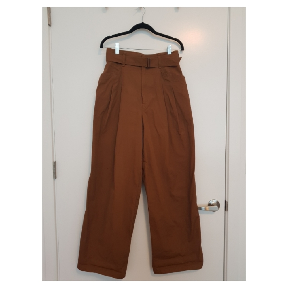 Uniqlo U Hig Waist Two Tucked Pants